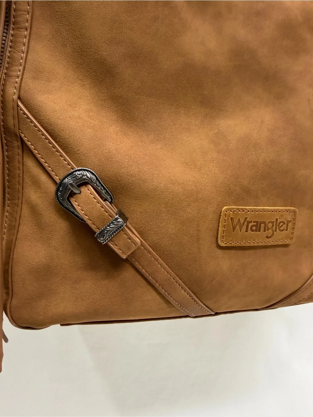 Wrangler Faux Leather Western Shoulder & Crossbody Bag